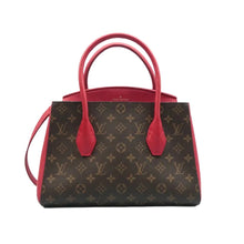 Load image into Gallery viewer, LOUIS VUITTON Florine Monogram Canvas Satchel Bag Brown
