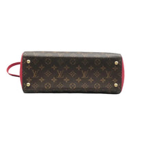 Load image into Gallery viewer, LOUIS VUITTON Florine Monogram Canvas Satchel Bag Brown
