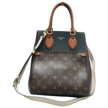 Load image into Gallery viewer, Louis Vuitton Fold MM Monogram Canvas Tote Bag Brown
