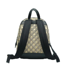 Load image into Gallery viewer, GUCCI GG Supreme Bee Monogram coated canvas Backpack Black
