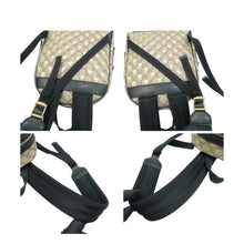 Load image into Gallery viewer, GUCCI GG Supreme Bee Monogram coated canvas Backpack Black
