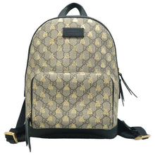 Load image into Gallery viewer, GUCCI GG Supreme Bee Canvas Backpack Brown
