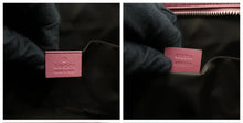 Load image into Gallery viewer, Gucci Blooms Large Cosmetic Case GG Supreme Monogram Clutch Pink
