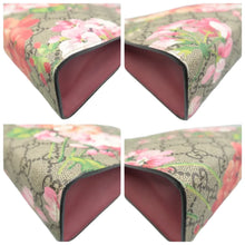 Load image into Gallery viewer, Gucci Blooms Large Cosmetic Case GG Supreme Monogram Clutch Pink
