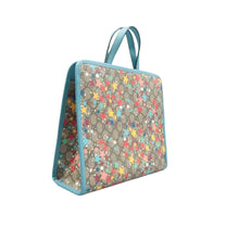 Load image into Gallery viewer, Gucci Star Print Childrens GG Supreme Monogram Tote Blue Multicolor
