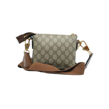 Load image into Gallery viewer, Gucci Retro Interlocking GG Supreme Monogram Azalea Calfskin Messenger Bag Beige
