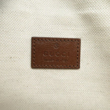 Load image into Gallery viewer, Gucci  Retro Interlocking G GG Supreme Monogram Textured Calfskin Belt Bag Beige Ebony Brown Sugar
