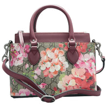 Load image into Gallery viewer, Gucci Tian Mini Zip Top GG Supreme Monogram Tote Beige
