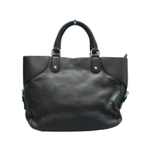 Load image into Gallery viewer, Gucci Horsebit Leather Tote Bag Black
