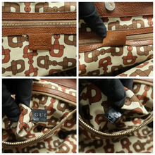 Load image into Gallery viewer, Gucci Signoria Leather Shoulder Bag Brown
