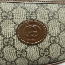 Load image into Gallery viewer, GUCCI Retro Half Moom Canvas Shoulder Bag Brown
