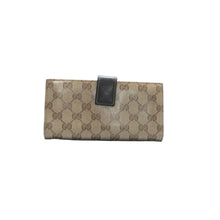 Load image into Gallery viewer, GUCCI Eclipse Monogram Canvas Wallet Brown
