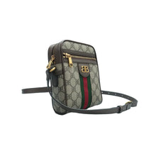 Load image into Gallery viewer, Gucci  X BALENCIAGA  Web Mini Ophidia Supreme Monogram Messenger Beige Ebony
