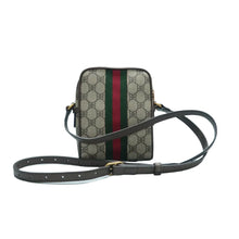 Load image into Gallery viewer, Gucci  X BALENCIAGA  Web Mini Ophidia Supreme Monogram Messenger Beige Ebony
