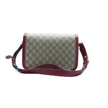 Load image into Gallery viewer, GUCCI Horsebit 1955 Canvas Shoulder Bag Brown
