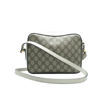 Load image into Gallery viewer, GUCCI Horsebit 1955 Canvas Shoulder Bag Brown
