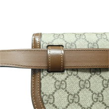 Load image into Gallery viewer, Gucci Horsebit 1955 Canvas Belt Bag Brown
