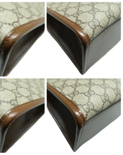 Load image into Gallery viewer, Gucci Interlocking G Canvas Satchel Bag Brown
