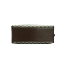 Load image into Gallery viewer, Gucci Interlocking G Canvas Satchel Bag Brown
