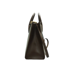 Load image into Gallery viewer, Gucci Interlocking G Canvas Satchel Bag Brown

