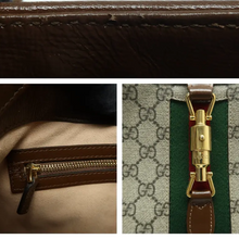 Load image into Gallery viewer, GUCCI Jackie 1961 Leather Shoulder Bag Brown
