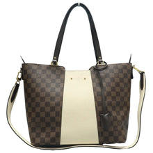 Load image into Gallery viewer, Louis Vuitton Jersey Damier Ebene Tote Shoulder Bag Brown
