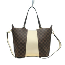 Load image into Gallery viewer, Louis Vuitton Jersey Damier Ebene Tote Shoulder Bag Brown
