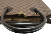 Load image into Gallery viewer, Louis Vuitton Kensington Damier Ebene Canvas Satchel Bag Brown
