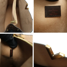 Load image into Gallery viewer, Louis Vuitton Kensington Damier Ebene Canvas Satchel Bag Brown

