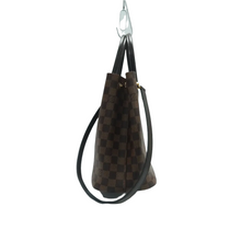 Load image into Gallery viewer, Louis Vuitton Kensington Damier Ebene Canvas Satchel Bag Brown
