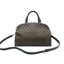 Load image into Gallery viewer, Louis Vuitton Kensington Damier Ebene Canvas Satchel Bag Brown
