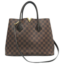 Load image into Gallery viewer, Louis Vuitton Kensington Damier Ebene Tote Bag Brown
