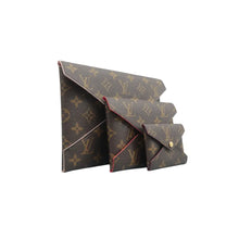 Load image into Gallery viewer, 3 Louis Vuitton Kirigami Monogram Canvas Pochettes Brown
