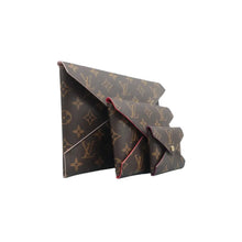 Load image into Gallery viewer, Louis Vuitton Kirigami Pochette Monogram Canvas Clutch Bag Brown
