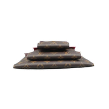 Load image into Gallery viewer, Louis Vuitton Kirigami Monogram W/P Canvas Clutch Bag Brown
