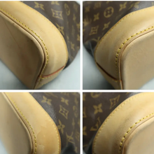 Load image into Gallery viewer, Louis Vuitton Lockit Monogram Canvas Tote Bag Brown
