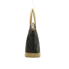 Load image into Gallery viewer, Louis Vuitton Lockit Monogram Canvas Tote Bag Brown
