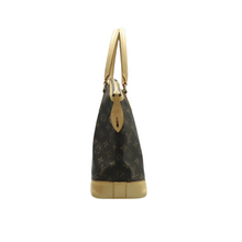 Load image into Gallery viewer, Louis Vuitton Lockit Monogram Canvas Tote Bag Brown
