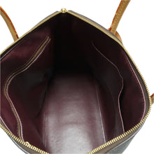 Load image into Gallery viewer, Louis Vuitton Lockit MM Monogram Canvas Tote Bag Brown
