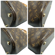 Load image into Gallery viewer, Louis Vuitton Lockit MM Monogram Canvas Tote Bag Brown

