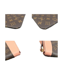 Load image into Gallery viewer, LOUIS VUITTON Daily Pouch Monogram Canvas Clutch Brown
