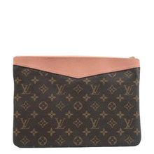 Load image into Gallery viewer, LOUIS VUITTON Daily Pouch Monogram Canvas Clutch Brown
