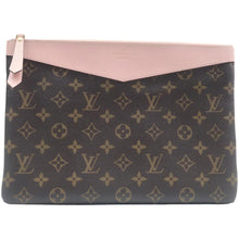 Load image into Gallery viewer, LOUIS VUITTON Daily Monogram Canvas Clutch Bag Bicolor
