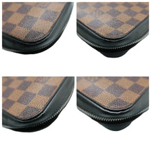 Load image into Gallery viewer, Louis Vuitton Zippy XL Damier Ebene Canvas Clutch Bag Brown
