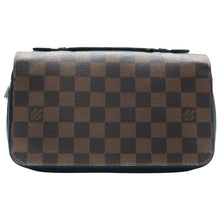 Load image into Gallery viewer, Louis Vuitton Zippy XL Damier Ebene Canvas Clutch Bag Brown
