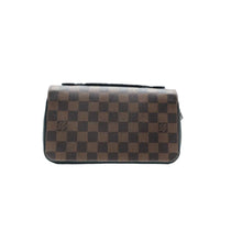 Load image into Gallery viewer, Louis Vuitton Zippy XL Damier Ebene Canvas Clutch Bag Brown
