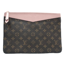 Load image into Gallery viewer, LOUIS VUITTON Daily Pouch Monogram Canvas Clutch Brown
