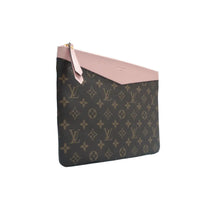 Load image into Gallery viewer, LOUIS VUITTON Daily Pouch Monogram Canvas Clutch Brown
