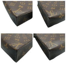 Load image into Gallery viewer, Louis Vuitton Toiletry 19 Pouch Monogram Canvas Clutch Brown

