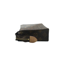 Load image into Gallery viewer, Louis Vuitton Toiletry 19 Pouch Monogram Canvas Clutch Brown
